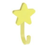 Крючок мебельный WM-STAR звезда, желтый — купить оптом и в розницу в интернет магазине GTV-Meridian.