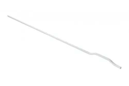 Ручка мебельная алюминиевая GRAVEL L-1200 мм, белый матовый — купить оптом и в розницу в интернет магазине GTV-Meridian.