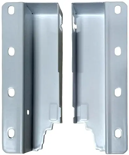 Соединитель задней стенки для MB PRO средний H-135 мм, белый — купить оптом и в розницу в интернет магазине GTV-Meridian.