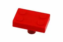 Ручка мебельная UM-BLOCK прямоугольник, красный — купить оптом и в розницу в интернет магазине GTV-Meridian.