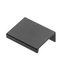Ручка мебельная алюминиевая HEXI 32мм/50мм, черный матовый — купить оптом и в розницу в интернет магазине GTV-Meridian.